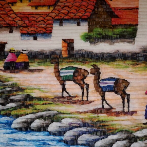 Tapestry Art decor Whispers of the Andes, Handmade, Art Home